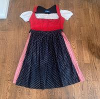 Dirndl Trachtenmanufaktur München Gr42/44 rot,blau,Bluse,Schürze München - Bogenhausen Vorschau