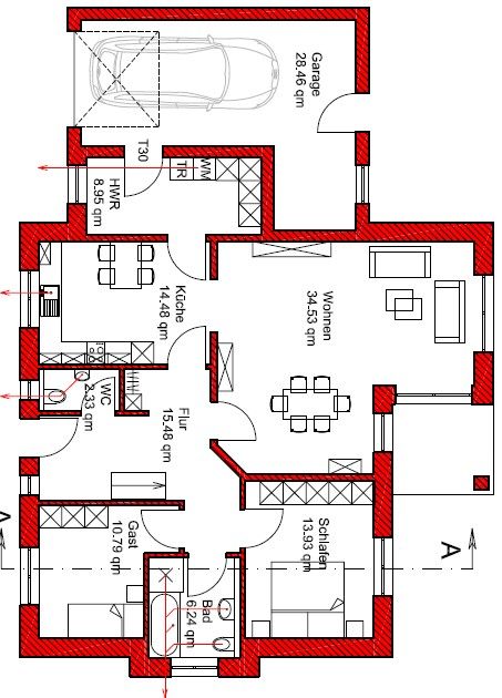 Provisionsfrei für Käufer: Exklusiver KFW 40-Walmdachbungalow in Seenähe - Traumhaft in Herzlake