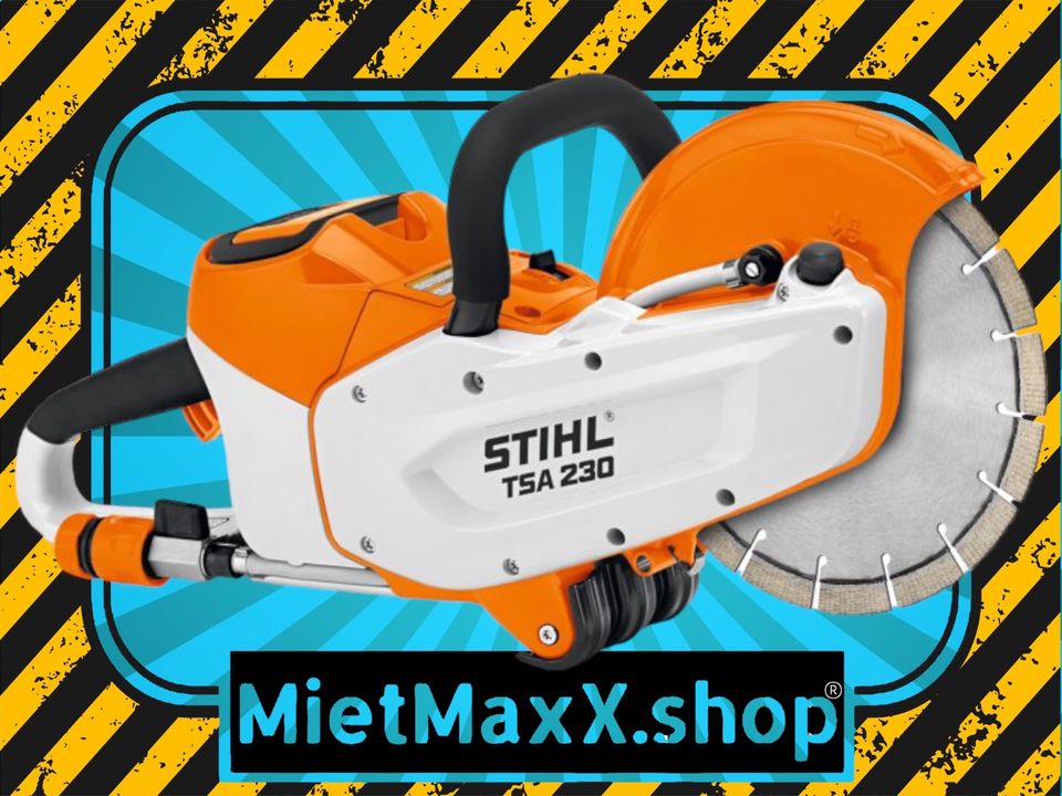 MIETE | STIHL TSA 230 Akku Trennschleifer Trennjäger Motorflex in Hessen -  Ortenberg | Heimwerken. Heimwerkerbedarf gebraucht kaufen | eBay  Kleinanzeigen ist jetzt Kleinanzeigen