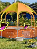 Garten-Schwimmpool f. Kinder Nordrhein-Westfalen - Krefeld Vorschau