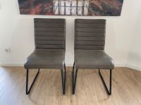 Stühle mit braunem Lederbezug im Industrial Design Nordrhein-Westfalen - Bornheim Vorschau