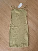 Kleid khaki Spaghetti-Träger Neu 36 New yorker Amisu Bayern - Giebelstadt Vorschau
