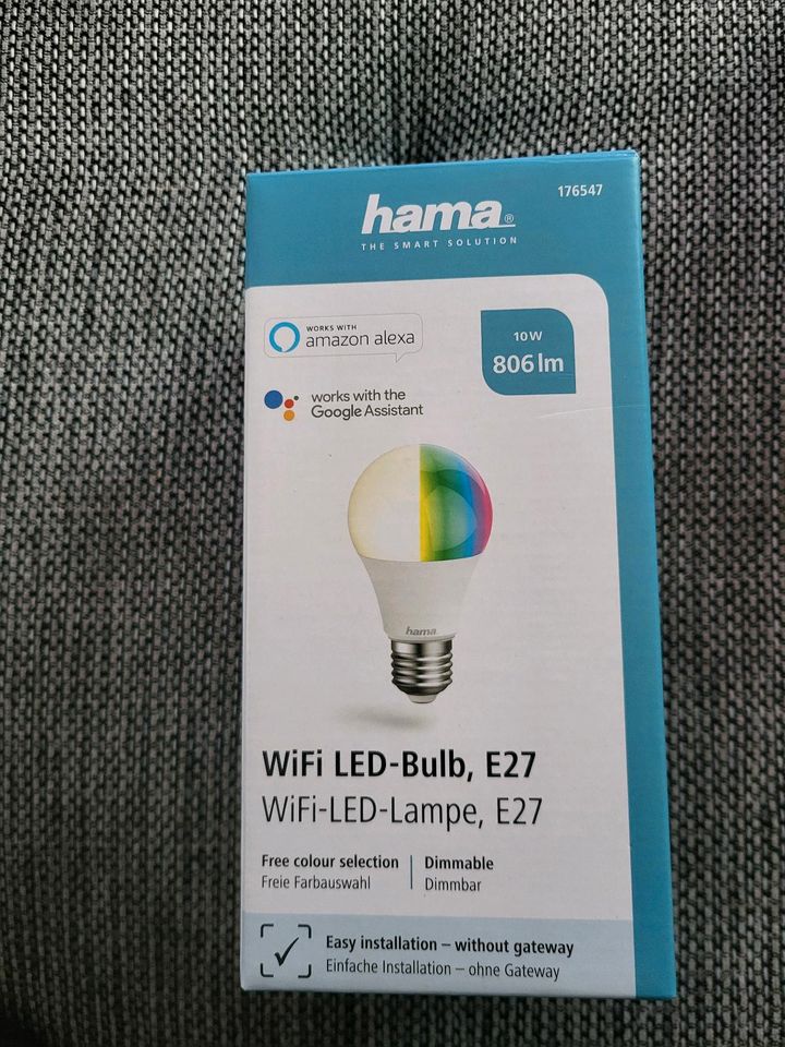 Hama Wifi Led Bulb Lampe E27 in Rochlitz