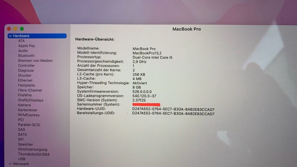 MacBook Pro 13 Zoll 2016 in Garbsen