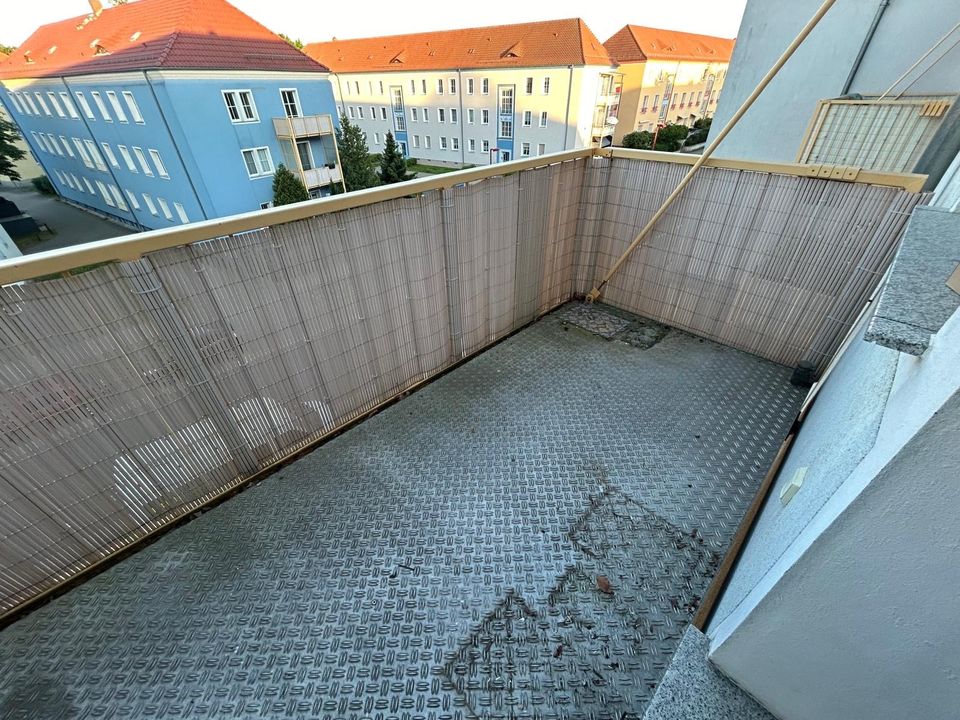 Möblierte 1 Raumwohnung mit Balkon Hoyerswerda Altstadt in Hoyerswerda