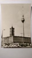 DDR Ansichtskarte  Echt Foto Berlin Rathaus u. Fernsehturm Dresden - Altfranken Vorschau