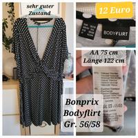 Bonprix Bodyflirt~Viskose Kleid~Gr.56/58~Polkadots~neuwertig Eimsbüttel - Hamburg Niendorf Vorschau