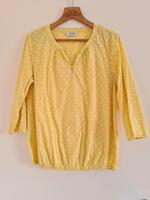 Gina 42 Bluse gelb Dots Damen Nordrhein-Westfalen - Olpe Vorschau