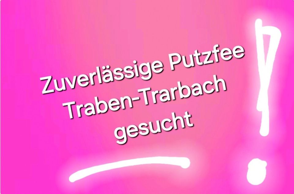 Zuverlässige erfahrene Putzfrau in Traben-Trarbach gesucht in Traben-Trarbach