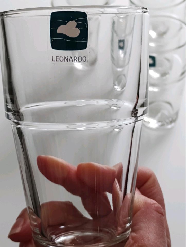 6 Leonardo Latte macchiato Gläser in Schneverdingen