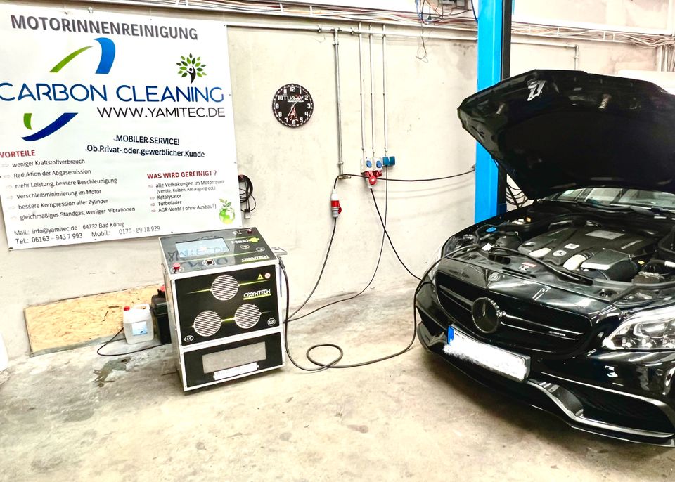 Carbon Cleaning H2O MotorINNENreinigung via Wasserstoff Hydrogen in Bad König