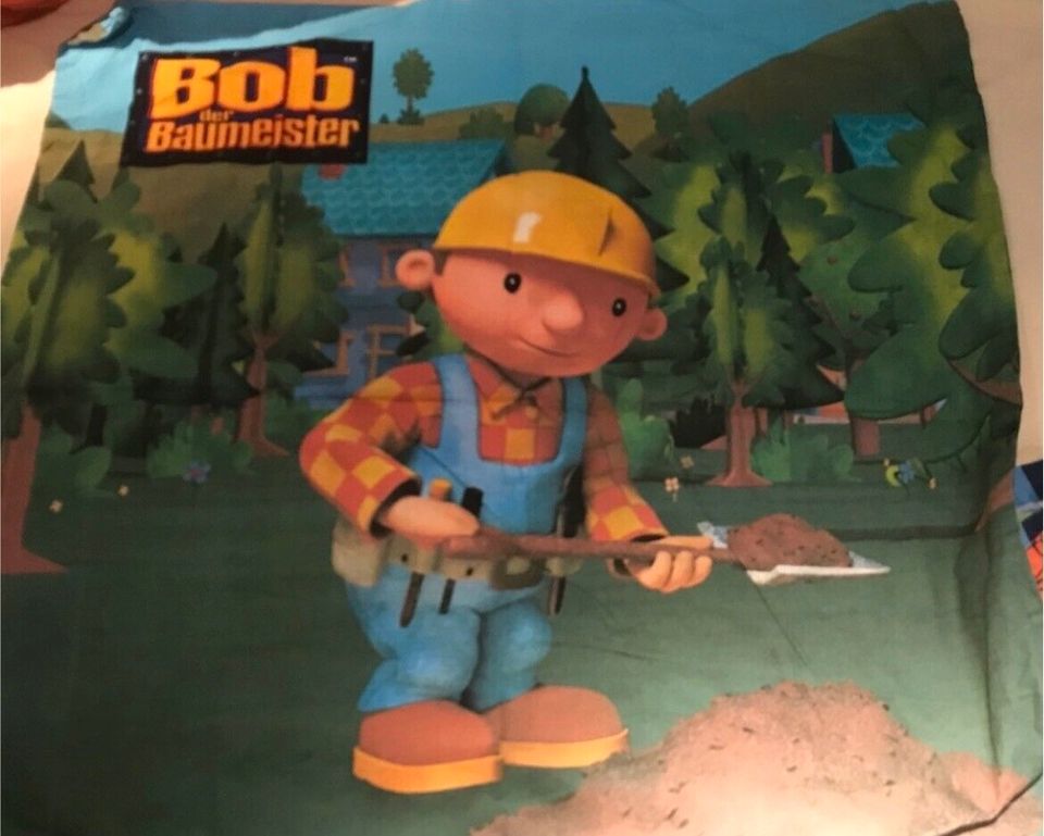 Bettwäsche Bob der Baumeister wNEU 8€ für beide in Oederan