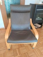 IKEA Poäng * Sessel * Leder * braun / dunkelbraun * Nordrhein-Westfalen - Telgte Vorschau