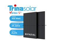 Trina 430W VERTEX S+ Full Black | Glas-Glas | Bifazial | PV Modul Niedersachsen - Molbergen Vorschau