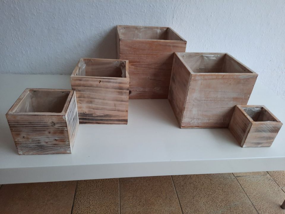 Holzkisten Set 5 tlg. in Regensburg