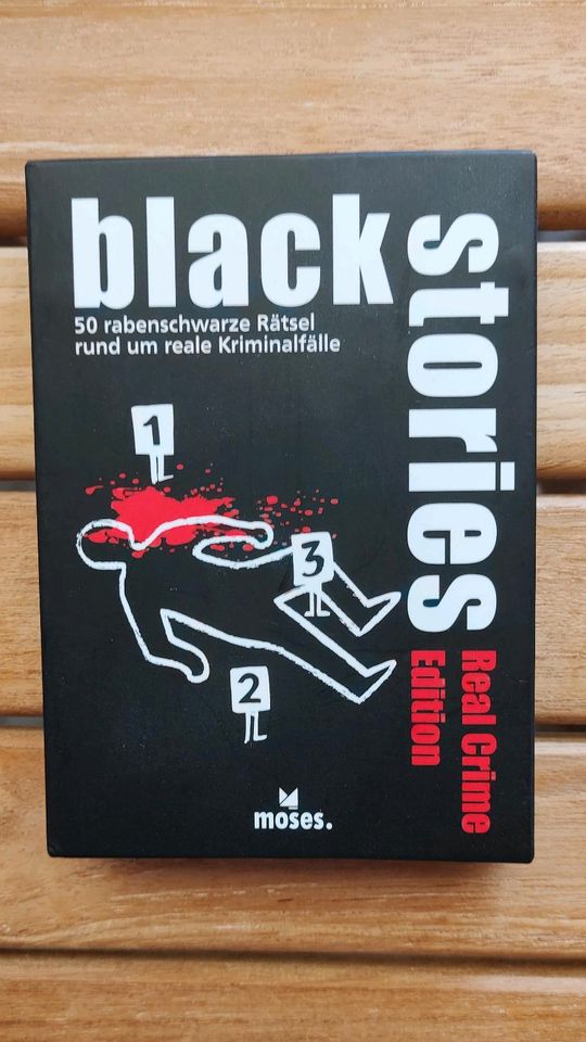 black stories Crime Real Edition 50 rabenschwarze Rätsel in Stuttgart