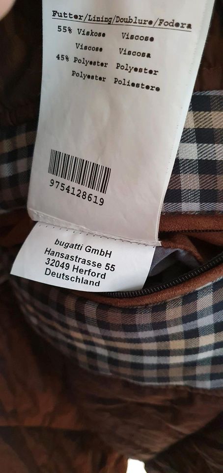 Bugatti Herren Jacke Winterjacke Mantel Parka Gr.60 in Duisburg