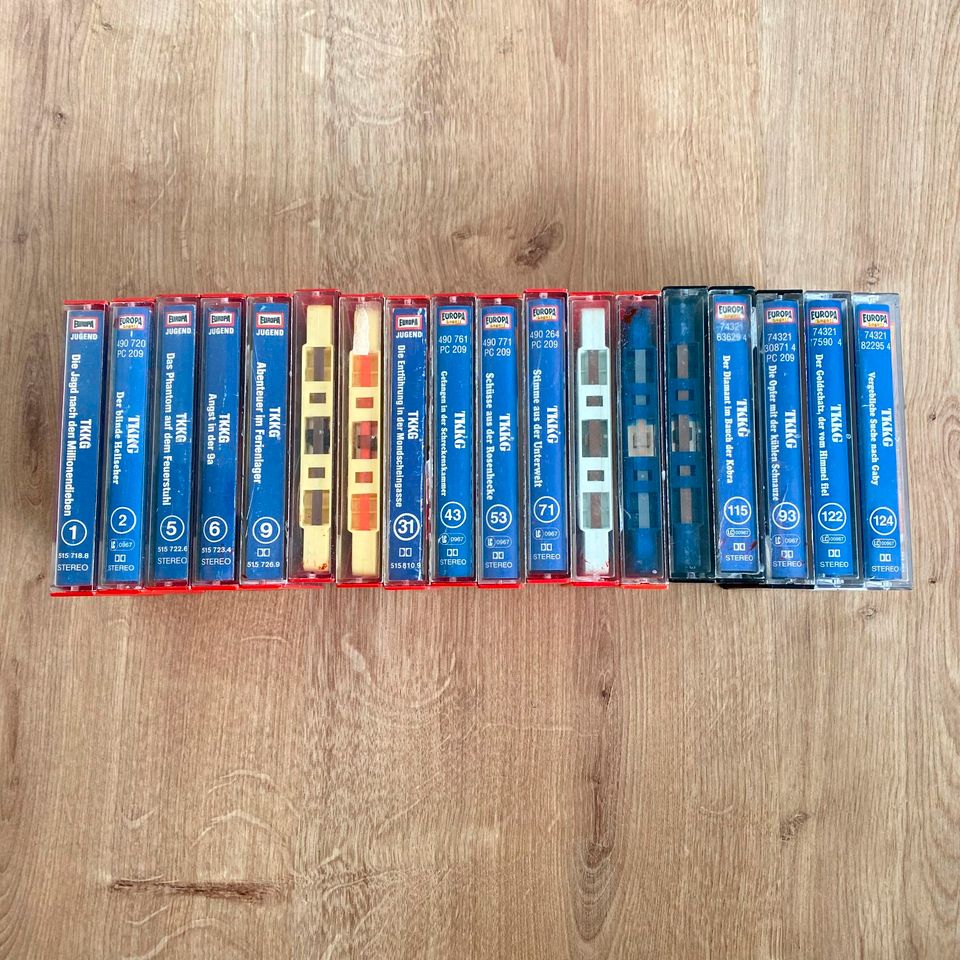 TKKG MC Kassette Sammlung Folgen Europa in Herne