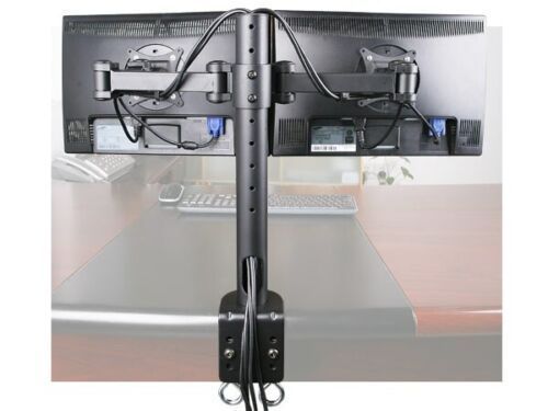 Tisch Doppel Halterung für 2 LED LCD Gaming Monitor schwenkbar in Essen