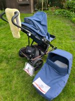 Britax Römer Go Big Kombi-Kinderwagen blau mit Zubehör Düsseldorf - Benrath Vorschau