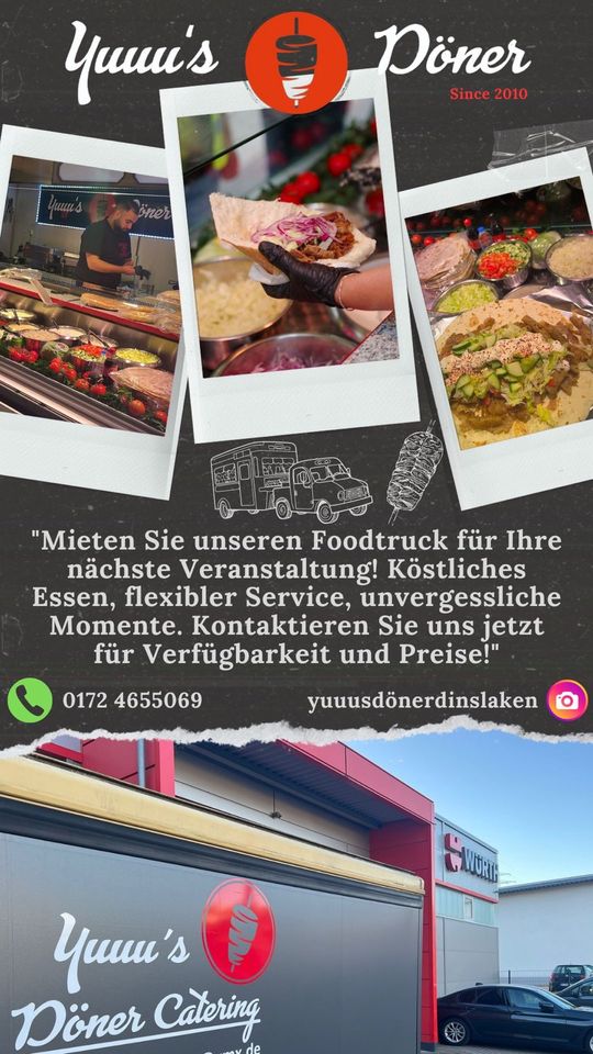 Foodtruck, Catering, Firmenfeier, Sommerfest, Döner, Pizza, Party in Duisburg