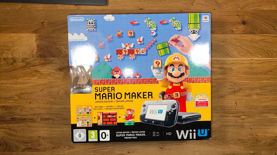 WiiU Konsole 32GB + Mario Maker OVP (ohne Mario Inhalte!) in Bremen