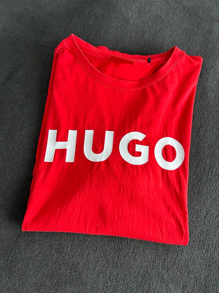 Hugo T-Shirt | Herren | Größe L | Rot in Linnich