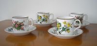 4x Tassen "Villeroy & Boch Luxembourg / Depuis 1748" Blumen Essen - Bredeney Vorschau