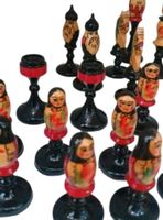 Rarität Matroschka Schach Figuren Schachspielfiguren Semenov Thüringen - Pössneck Vorschau