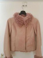 ‼ NEU Jacke CREAM Bikerjacke rosa Fellimitat Größe M NP 189.90€ Nordrhein-Westfalen - Moers Vorschau