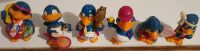 6 Figuren der Serie Die Bingo Birds, 1996, Kinder Überraschung Bayern - Günzburg Vorschau