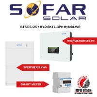 PV Set Sofar Solar- 8 kW Wechselrichter + 5 kWh Speicher Nordrhein-Westfalen - Ennigerloh Vorschau