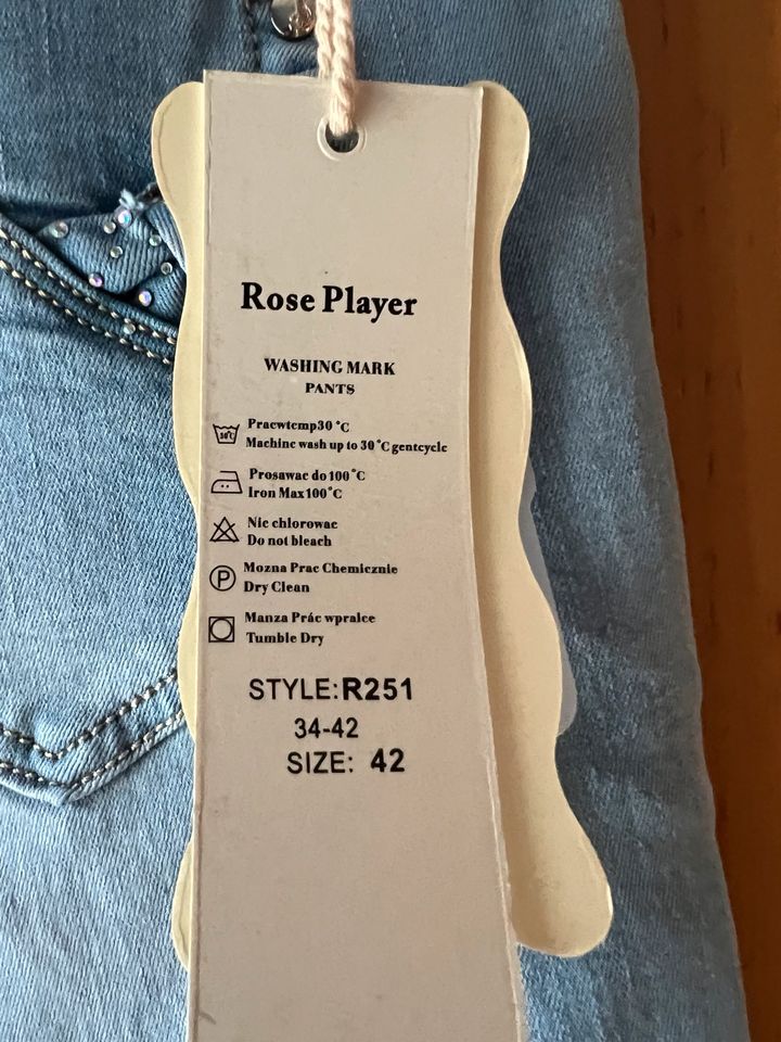Neue Jeans von Rose Player Gr. 42 in Wüstheuterode