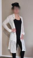 Fresh Made Strickjacke Cardigan weiß Gr. XS Sachsen - Claußnitz Vorschau
