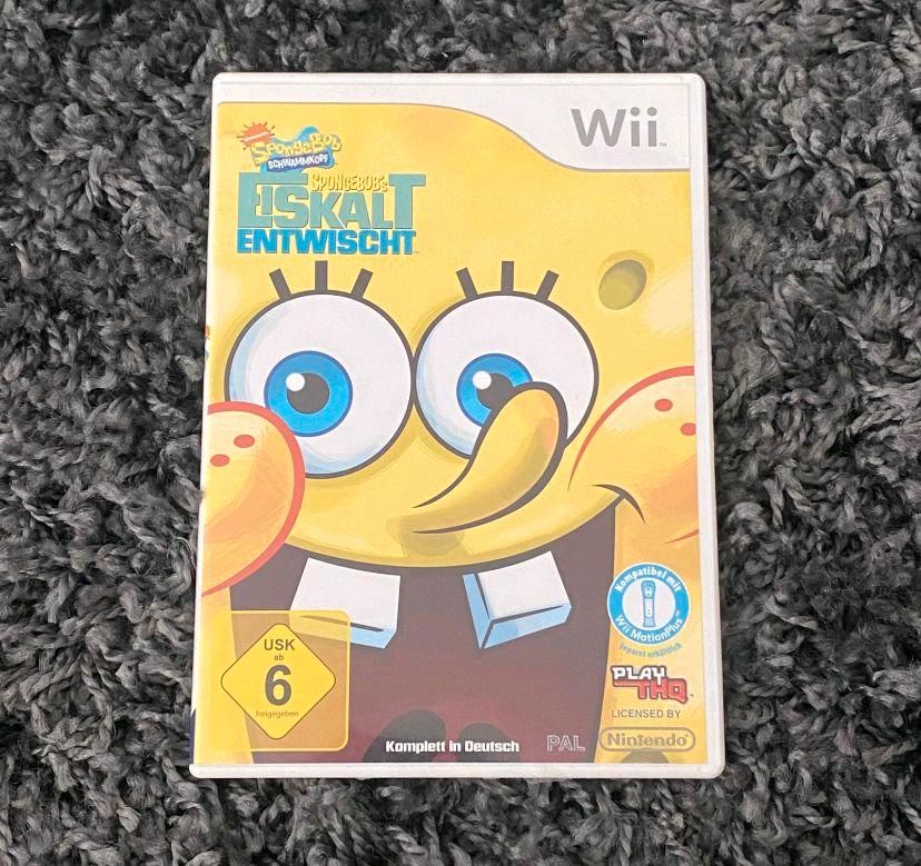 Wii Spiel: Spongebob - Eiskalt erwischt in Herbolzheim