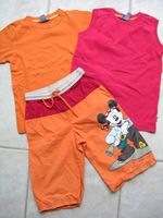 Kombi H&M Mickey Mouse 116 T-Shirt Bermuda-Shorts Achselshirt Baden-Württemberg - Ispringen Vorschau