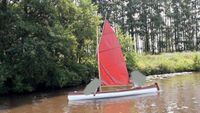 Segelkanadier Holzboot Holzkanadier Kanadier Blumenthal - Farge Vorschau