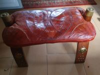 Kamelhocker Marokko, Hocker Sitzbank, Leder, orientalisch vintage Mitte - Wedding Vorschau