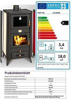 Wasserführender Kaminofen mit Backfach Prity FG W18R,weiß-23,4kW Sachsen - Bernsdorf Vorschau