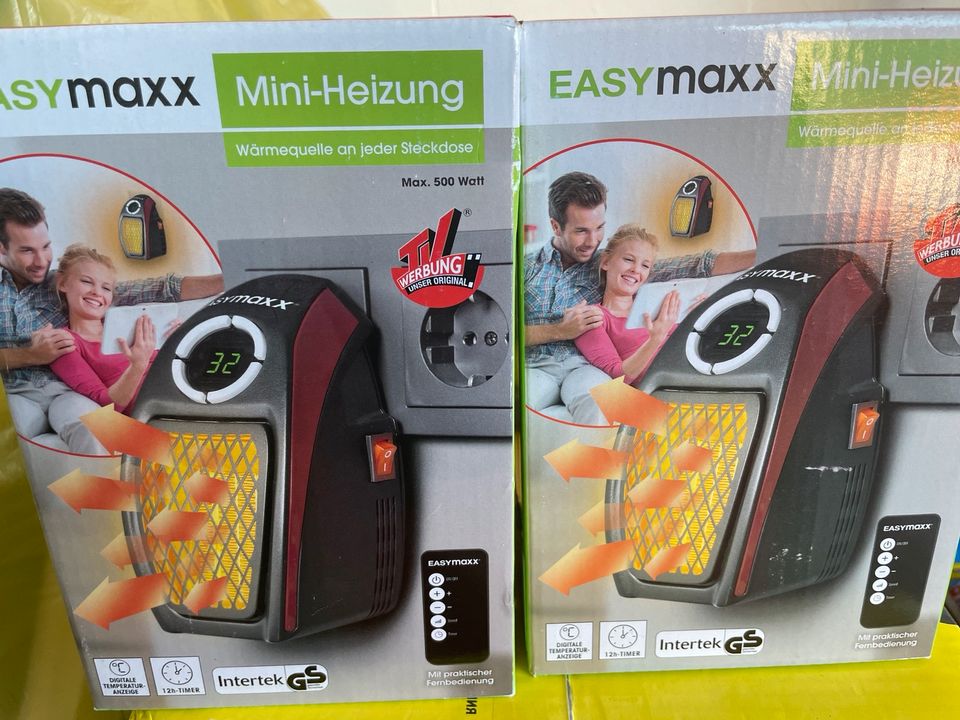 Mini Heizung Easy maxx 2x