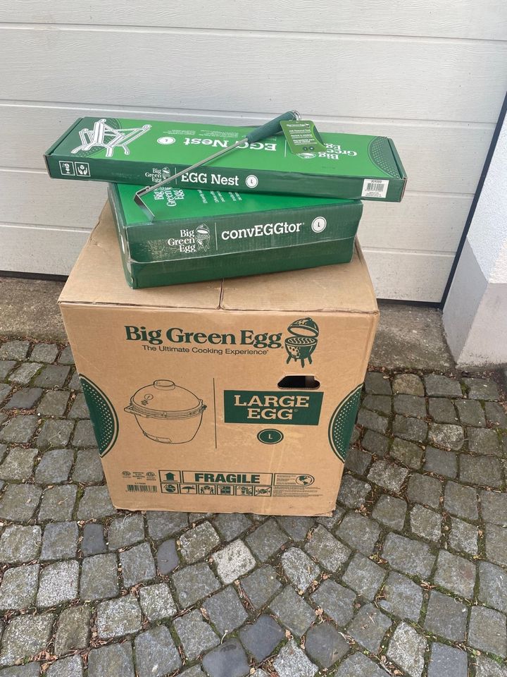 Big Green Egg Large Starterpaket - NEU / OVP in Gräfelfing