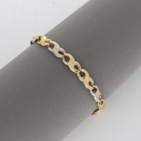 WERT 3270 € BICOLOR ARMBAND (28,5g) 585er/14 K GOLD vxlt 73719 Essen - Altenessen Vorschau