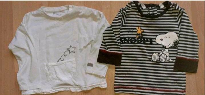 9 Shirts Gr.74 Paket Longsleeves Disney Mickey Mouse Belly Button in Leipzig