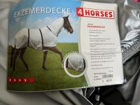 Ekzemer Decke 4 Horses - Silber - wie neu - 155 cm Baden-Württemberg - Westerheim Vorschau