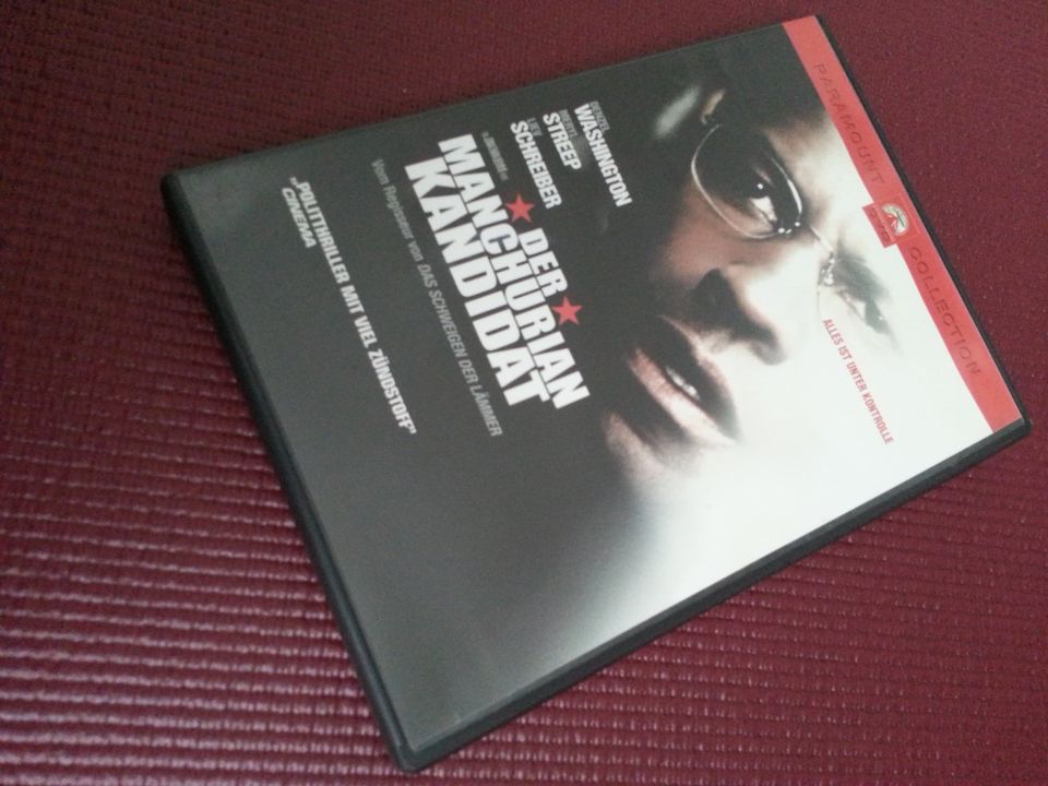 Manchurian Kandidat Collector's Edition DVD Meryl Streep Film TOP in Berlin