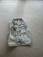 H&M Jeansweste hellblau cropped Jacke Überwurf Jäckchen Baden-Württemberg - Fellbach Vorschau