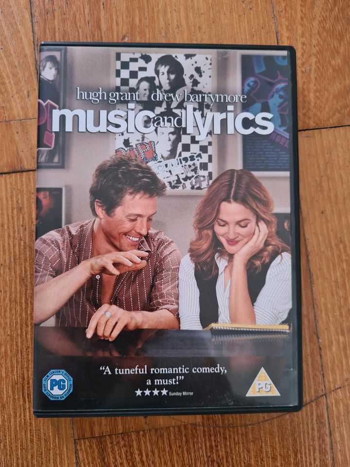 Music and lyrics DVD Film Hugh Grant Drew Barrymore in Wiesbaden