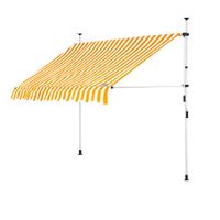 Markise Klemmmarkise Sonnenschutz Gelb/Weiß 200cm (DDBB) Nordrhein-Westfalen - Haan Vorschau