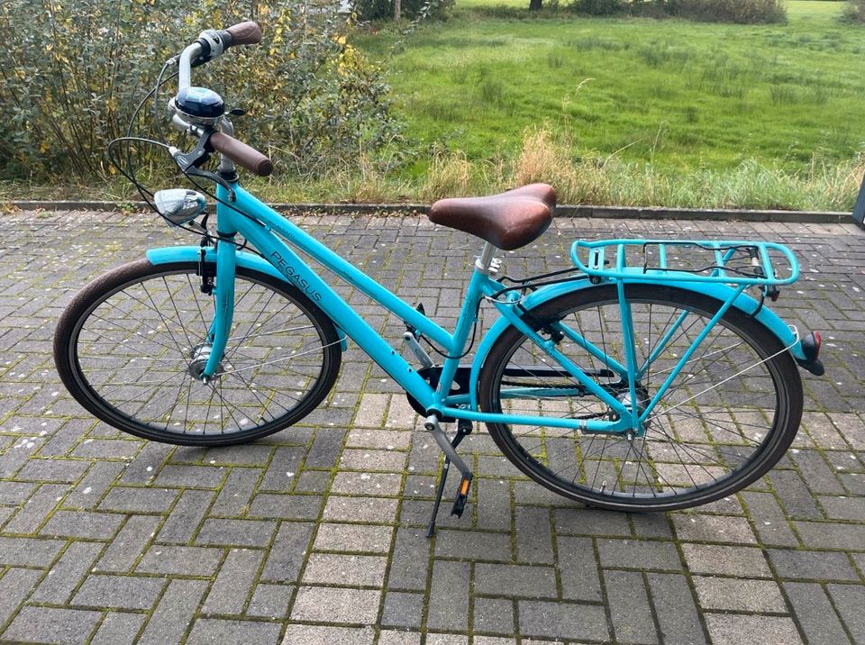 Pegasus Classico Avanti Mädchen Fahrrad 28 Zoll, RH 45, türkis in Verl