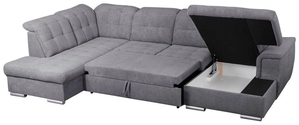 Wohnlandschaft Bett-,Kopf-Funktion Bettkasten Sofa UVP 1549,- NEU in Paderborn